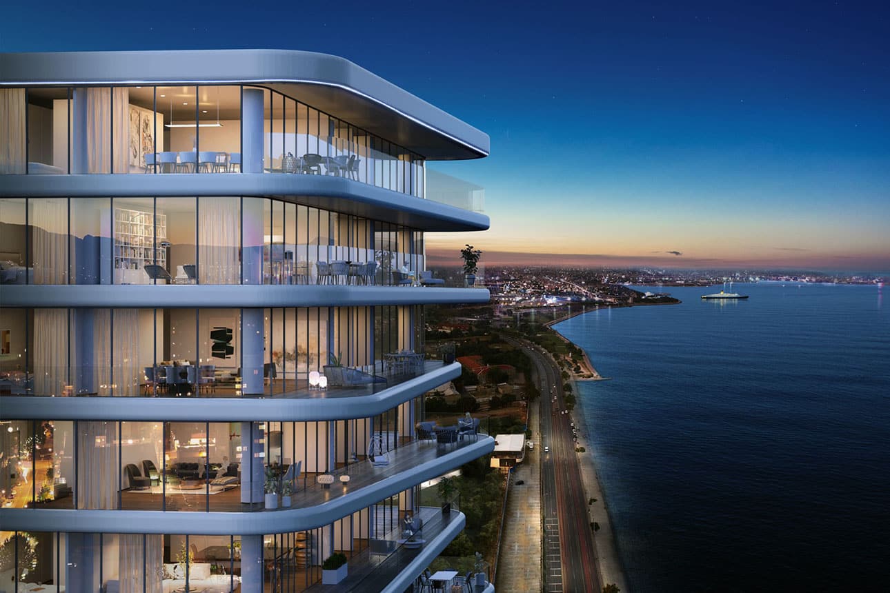 Luxury Glass Homes Seafront Project